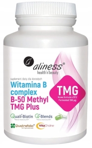 Aliness Witamina B Complex B-50 Methyl TMG Plus
