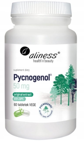 Aliness Pycnogenol EKSTRAKT OPC Kora Sosny 60tabl