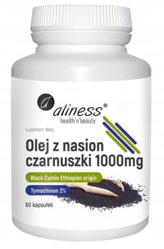 Aliness CZARNUSZKA olej z nasion czarnuszki 1000mg