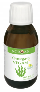 NORSAN Omega 3 Wegański Olej z Alg DHA EPA 100ml