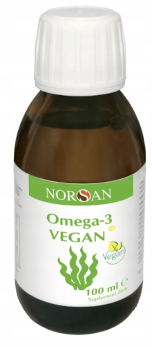 NORSAN Omega 3 Wegański Olej z Alg DHA EPA 100ml