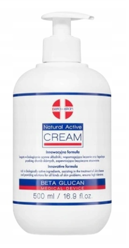 Beta Skin Natural Active Cream Krem AZS 500ml