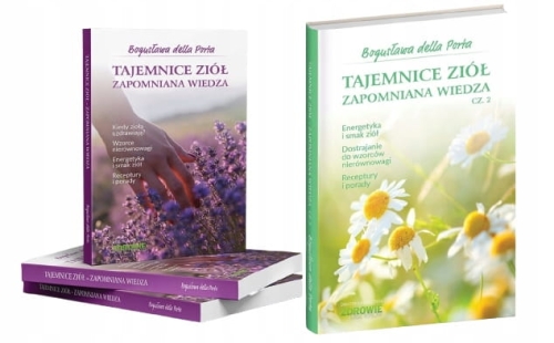 Zestaw 2 książki Tajemnice Ziół Zapomniana Wiedza