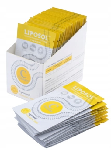 LIPOSOL Witamina C 1000 Liposomalna Saszetki 40szt
