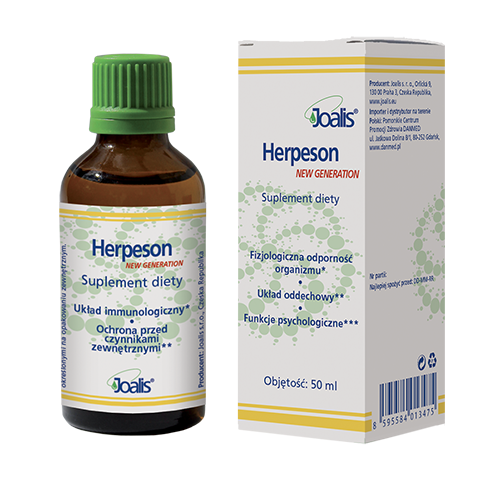 Joalis HERPESON Krople na Opryszczkę Herpes 50ml