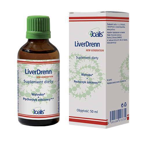 Joalis LIVERDREN Krople Ziołowe na Wątrobę 50ml