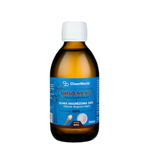 ChemWorld DMSO 250ml CZDA 99,9% + Chlorek magnezu