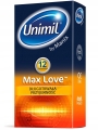 Prezerwatywy Unimil MAX LOVE 12sztOpóźniające Wytrysk Wydłużające Sex