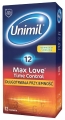 Prezerwatywy Unimil MAX LOVE 12sztOpóźniające Wytrysk Wydłużające Sex
