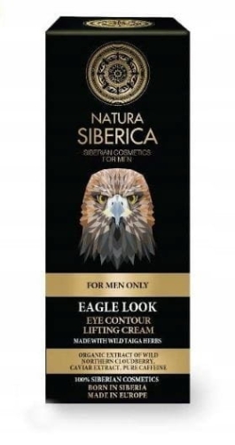 NATURA SIBERICA MEN Liftingujący Krem Pod Oczy dla Mężczyzn 30ml