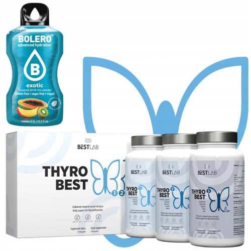 BestLab ThyroBest Tarczyca Niedoczynność Hashimoto Best Lab + GRATIS