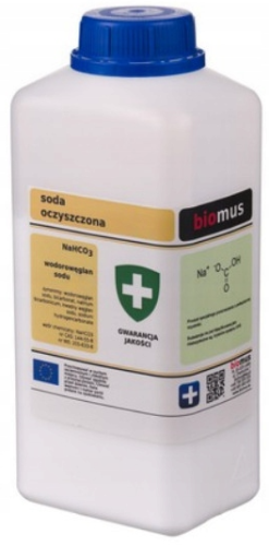 BIOMUS Wodorowęglan Sodu Soda Oczyszczona 1kg