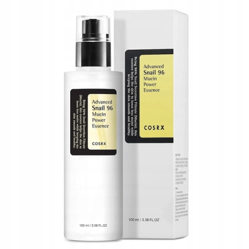 СOSRX Advanced Snail Mucin Essence96 Esencja Nawilżająca Śluz Ślimaka 100ml