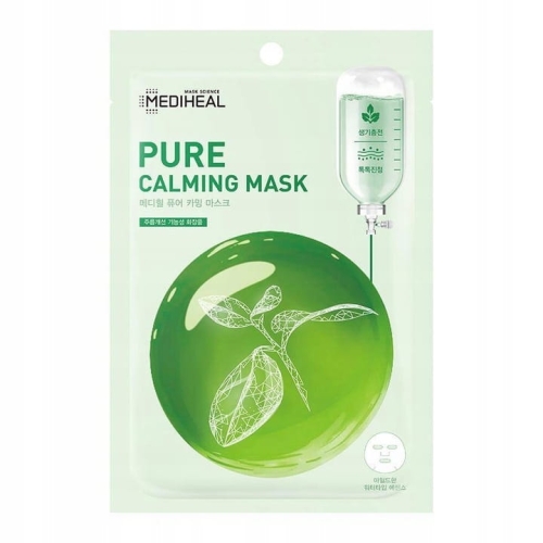 MEDIHEAL PURE CALMING Maseczka w Płachcie do Twarzy Kojąca 20ml