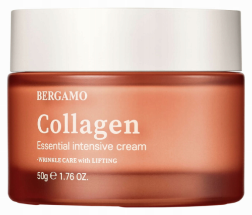 BERGAMO Collagen Essential 50g Krem do Twarzy z Kolagenem Dzień Noc