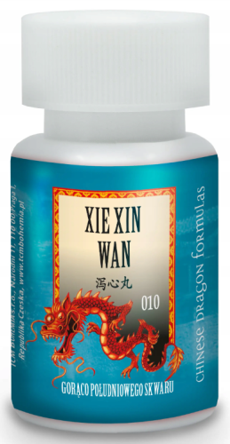 T010 Xie Xin Wan Chińskie Zioła 010 200 kulek Skóra Stany Zapalne Łuszczyca