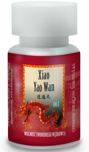 T061 Xiao Yao Wan Chińskie Zioła Miesiączka Drażliwość Napięcie 200kulek