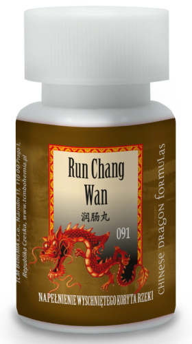 T091 Run Chang Wan Chińskie Zioła 091 Zaparcia 200kulek