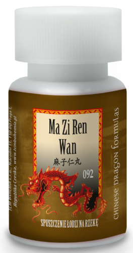 T092 Ma Zi Ren Wan Chińskie Zioła 092 Zaparcia 200kulek