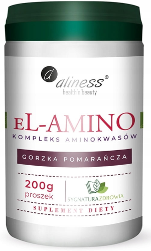 Aliness eL-AMINO Aminokwasy Kompleks Regeneracja Proszek 200g
