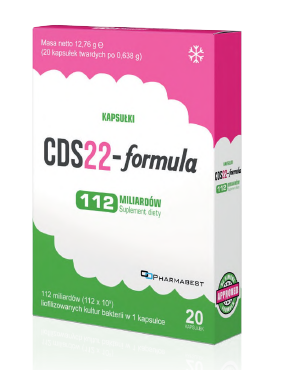 CDS22 - formula Kapsułki 112 mld Probiotyk (dawniej Vivomixx) 20 kapsułek