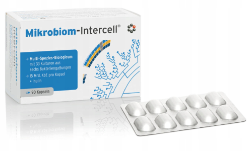 Mito-Pharma Mikrobiom - Intercell Probiotyk 90 kapsułek